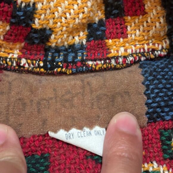 Vintage Painted Pony 90's Southwestern Native American bears theme tapestry jack - Picture 3 of 10